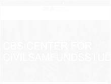 Tablet Screenshot of civilsamfundet.dk